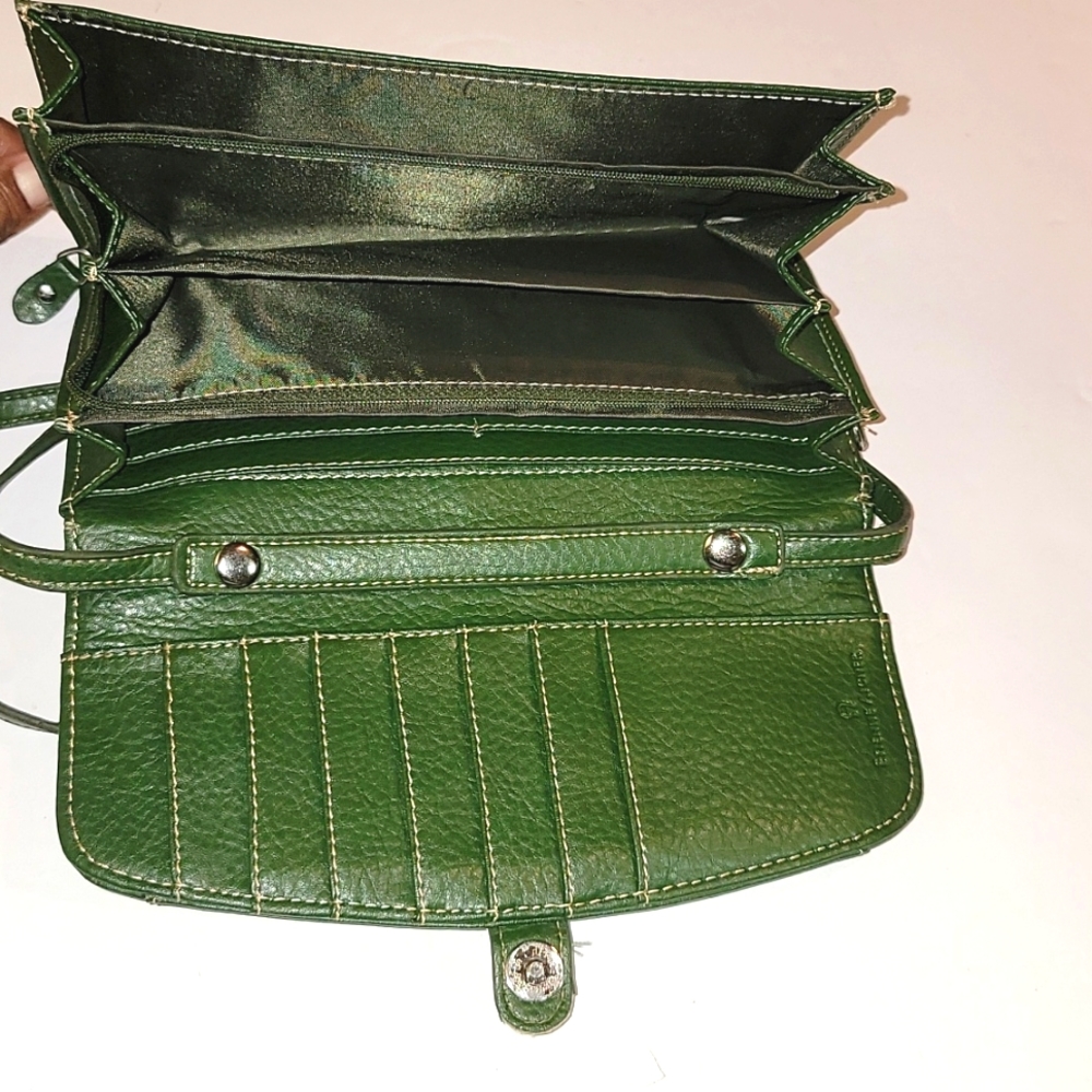 ETIENNE AIGNER CONVERTIBLE CLUTCH WALLET/CROSSBODY BAG - Picture 6 of 9